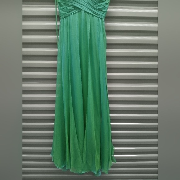 La Femme Chiffon Ombre Evening Dress Size 0 - Picture 4 of 8
